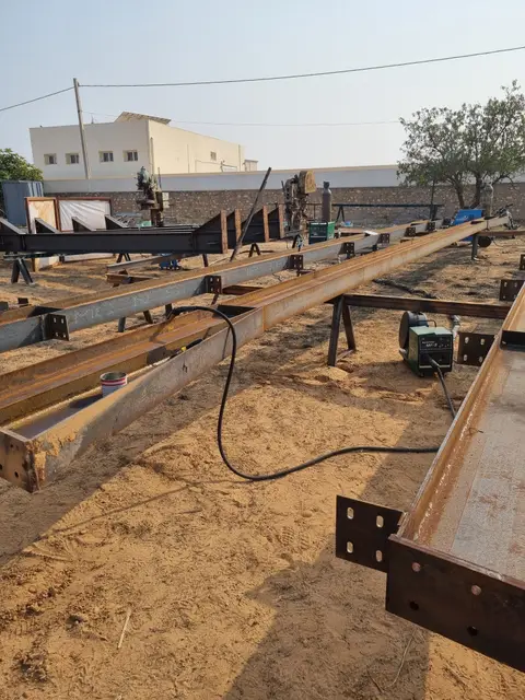 Fabrication en atelier — Pilot Constract, Sfax